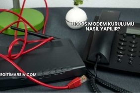 H300s Modem Kurulumu Nasıl Yapılır?