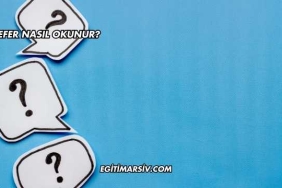 Prefer Nasıl Okunur?