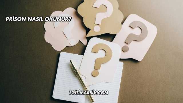 Prison Nasıl Okunur?