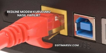 Redline Modem Kurulumu Nasıl Yapılır?