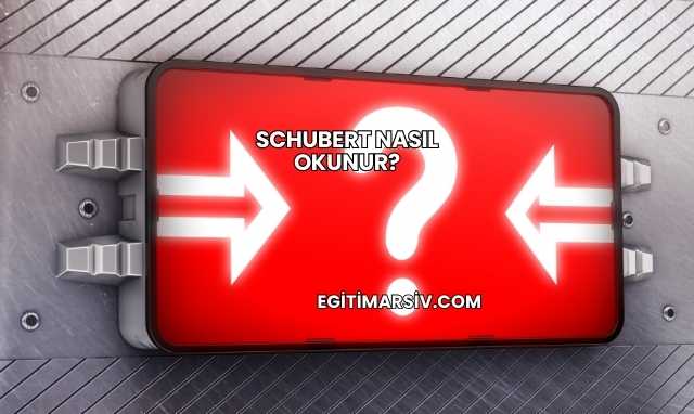 Schubert Nasıl Okunur?