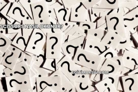 Scissors Nasıl Okunur?