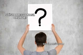 Shishapresso Nasıl Okunur?