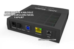 Superonline Kablosuz Modem Kurulumu Nasıl Yapılır?