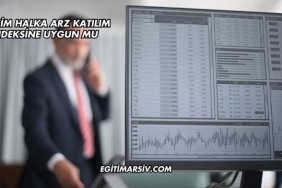 Tarkim Halka Arz Katılım Endeksine Uygun mu?