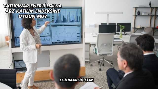 Tatlıpınar Enerji Halka Arz Katılım Endeksine Uygun mu?