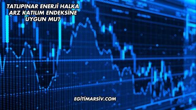Tatlıpınar Enerji Halka Arz Katılım Endeksine Uygun mu?