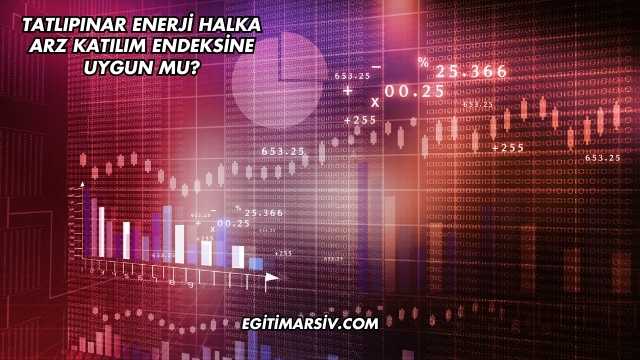 Tatlıpınar Enerji Halka Arz Katılım Endeksine Uygun mu?