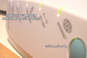 Td W9970 V3 Modem Kurulumu Nasıl Yapılır?