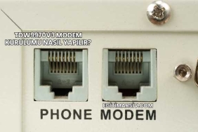 Tdw9970v3 Modem Kurulumu Nasıl Yapılır?