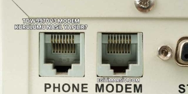 Tdw9970v3 Modem Kurulumu Nasıl Yapılır?