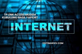 Tp Link Ac1200 Modem Kurulumu Nasıl Yapılır?