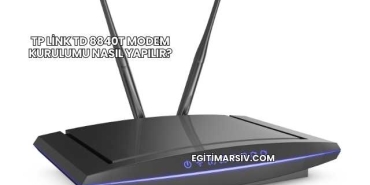 Tp Link Td 8840T Modem Kurulumu Nasıl Yapılır?