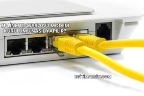 Tp Link Td W9970v3 Modem Kurulumu Nasıl Yapılır?