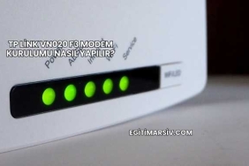 Tp Link Vn020 F3 Modem Kurulumu Nasıl Yapılır?