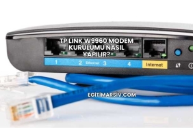 Tp Link W9960 Modem Kurulumu Nasıl Yapılır?