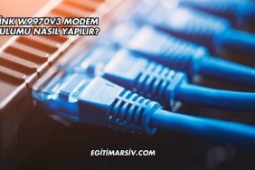 Tp Link W9970V3 Modem Kurulumu Nasıl Yapılır?