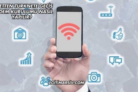 Ttnetten Turknete Geçiş Modem Kurulumu Nasıl Yapılır?