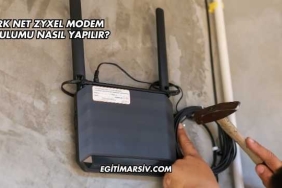 Turk Net Zyxel Modem Kurulumu Nasıl Yapılır?