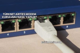 Türknet Airties Modem Kurulumu Nasıl Yapılır?