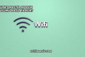Uydunet Master Modem Kurulumu Nasıl Yapılır?