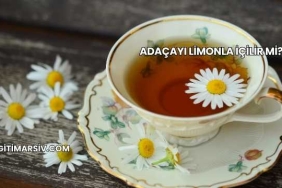 Adaçayı Limonla İçilir mi?
