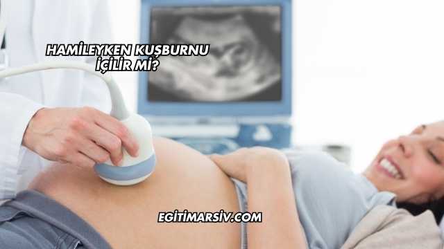 Hamileyken Kuşburnu İçilir mi?