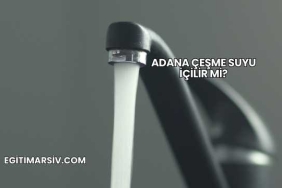 Adana Çeşme Suyu İçilir mi?