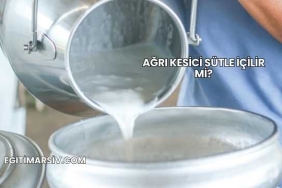 Ağrı Kesici Sütle İçilir mi?