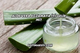 Aloe Vera Egzamaya İyi Gelir mi?