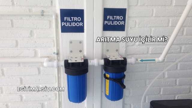 Arıtma Suyu İçilir mi?