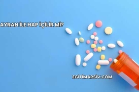 Ayran İle Hap İçilir mi?
