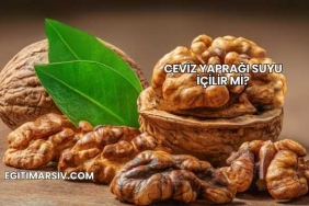 Ceviz Yaprağı Suyu İçilir mi?