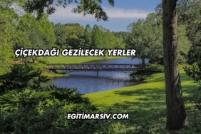Çiçekdağı Gezilecek Yerler