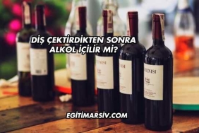 Diş Çektirdikten Sonra Alkol İçilir mi?