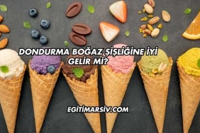 Dondurma Boğaz Şişliğine İyi Gelir mi?