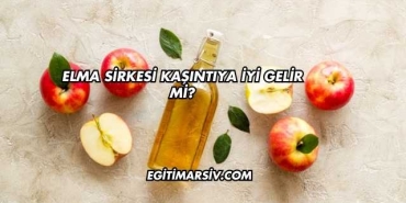 Elma Sirkesi Kaşıntıya İyi Gelir mi?