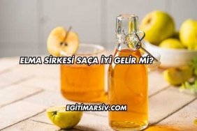 Elma Sirkesi Saça İyi Gelir mi?