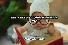 Emzirirken Şalgam Suyu İçilir mi?