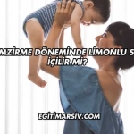 Emzirme Döneminde Limonlu Su İçilir mi?