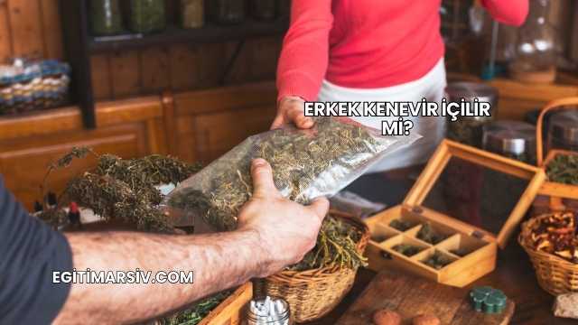 Erkek Kenevir İçilir mi?