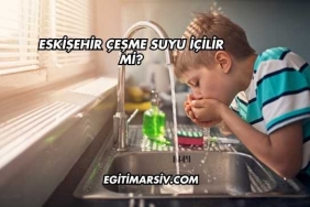 Eskişehir Çeşme Suyu İçilir mi?