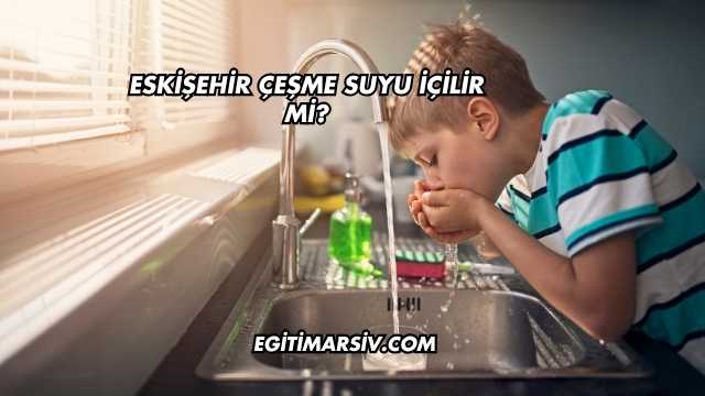 Eskişehir Çeşme Suyu İçilir mi?