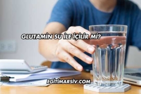Glutamin Su İle İçilir mi?