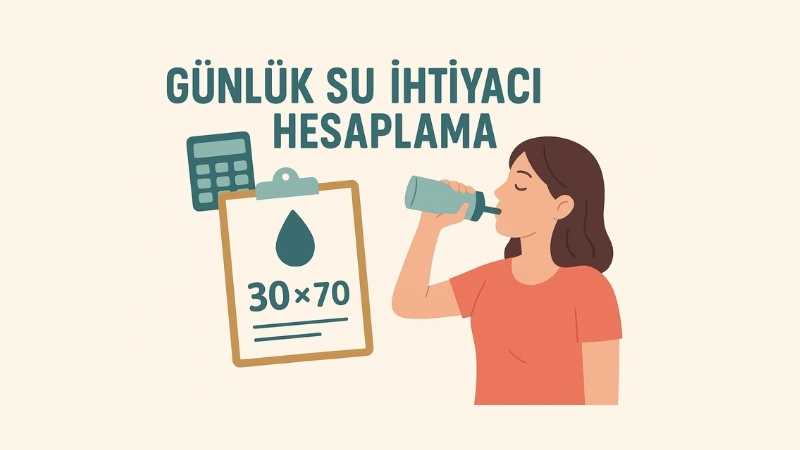Günlük Su İhtiyacı Hesaplama