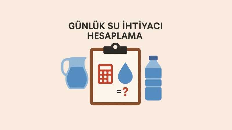 Günlük Su İhtiyacı Hesaplama