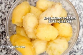 Haşlanmış Patates Suyu İçilir mi?