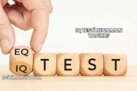 IQ Testi Ne Zaman Yapılır?