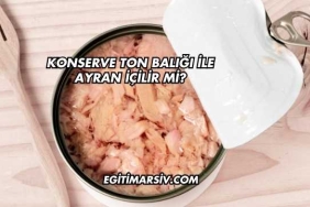 Konserve Ton Balığı İle Ayran İçilir mi?