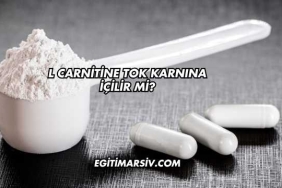 L Carnitine Tok Karnına İçilir mi?